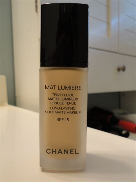 chanel mat foundation